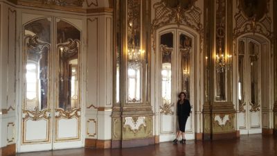 Sala dos Embaixadores in Queluz (Hall of Ambassadors)