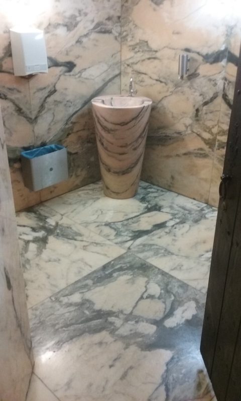 Luxurious Marble Is Liberally Used in the Region