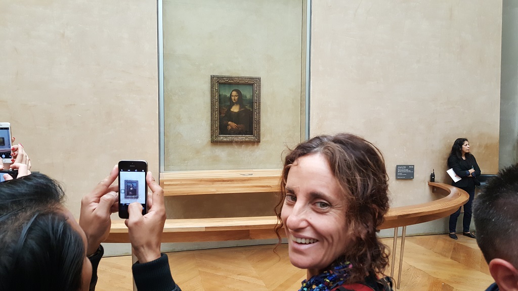 Sherri and Mona Lisa