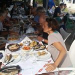 6 Our Belgian Friends Enjoying Lunch With Miguel