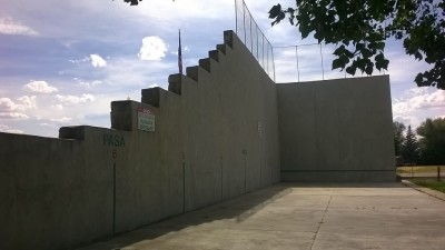 The Pelota Court in Jordan Valley