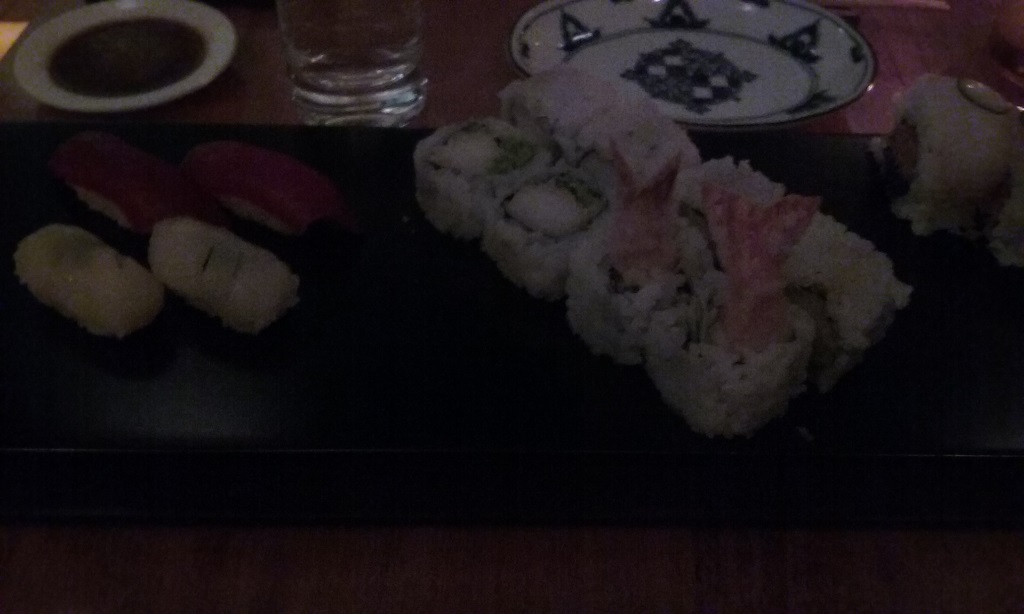 The Sushi Rolls Were Decidedly Ordinary, as I Know This Picture Is