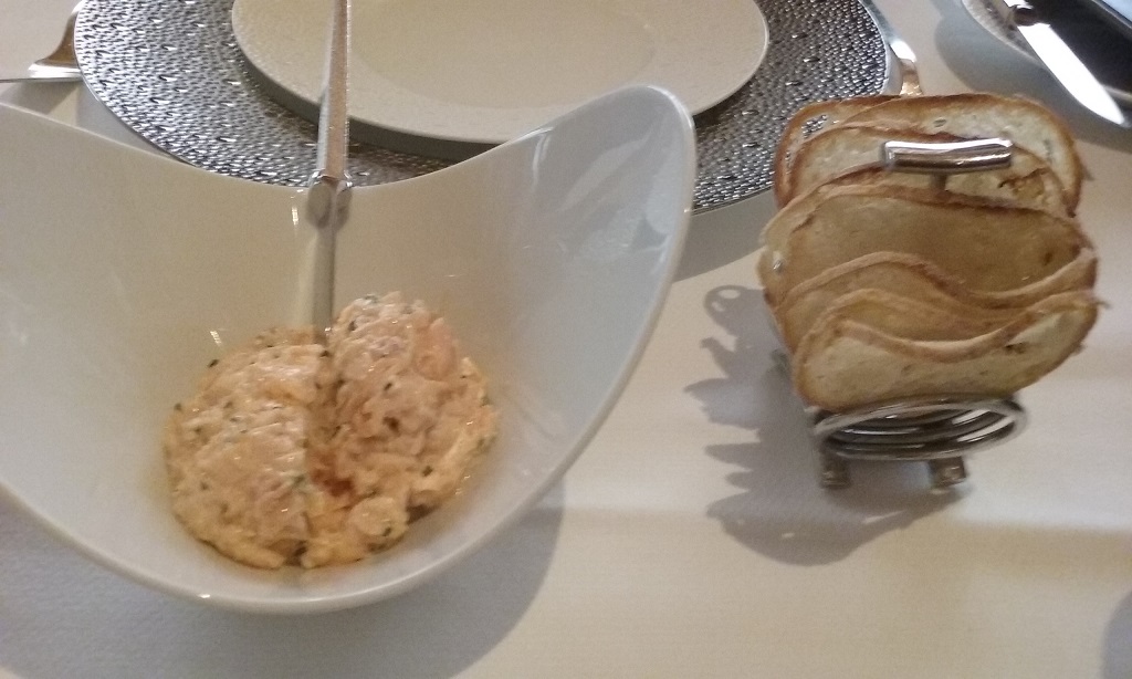 Salmon Spread Made from Poached Salmon