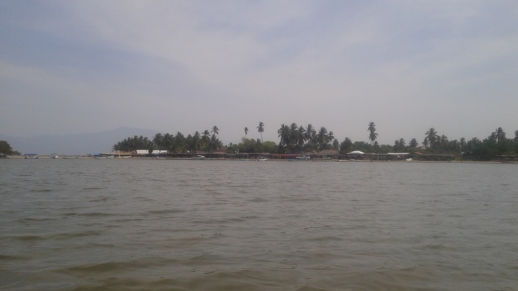 A View of the Village From the Lagoon
