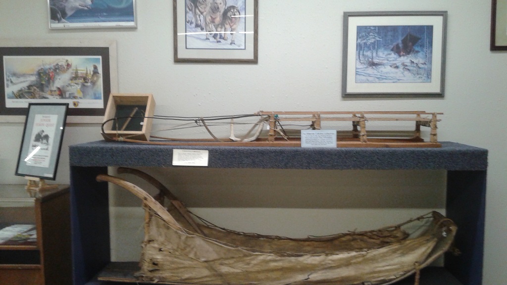 Actual Dog Sleds from Years Ago