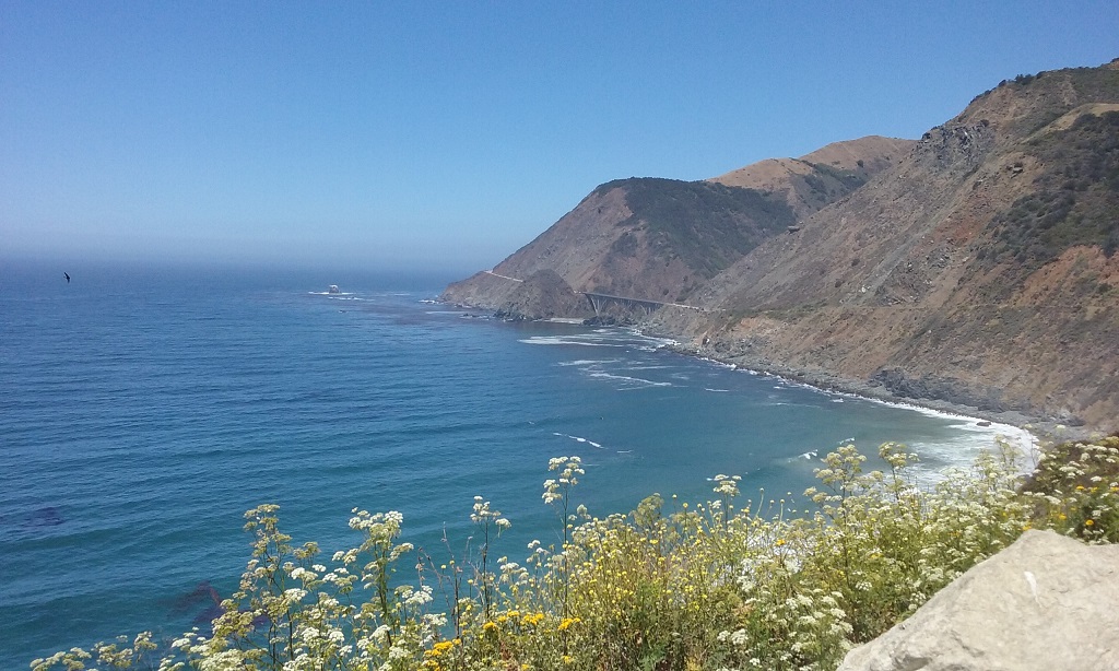 The Scenery Is the Same, Yet There Was No Wind in Southern Big Sur