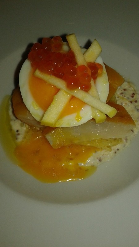 Egg and Caviar with Accompaniments