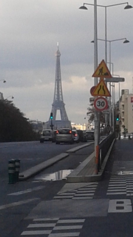 The Eiffel Tower Can Be Seen from Montparnarsse
