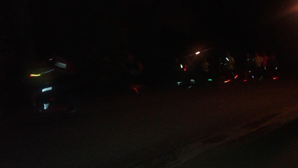 While This Photogragh Is Lackluster, It Was Fun Seeing Glow in the Dark Runners Pass me By in Vondelpark