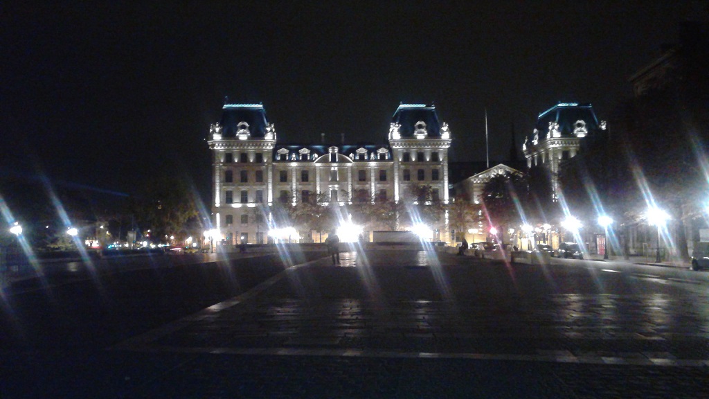 We Had Notre Dame Plaza to Ourselves