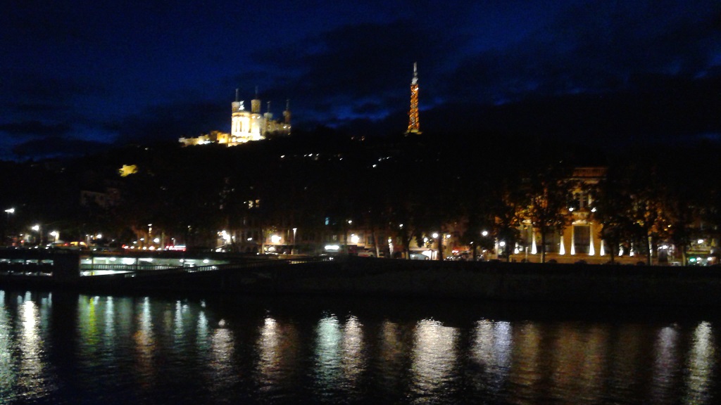 The Saône at Night