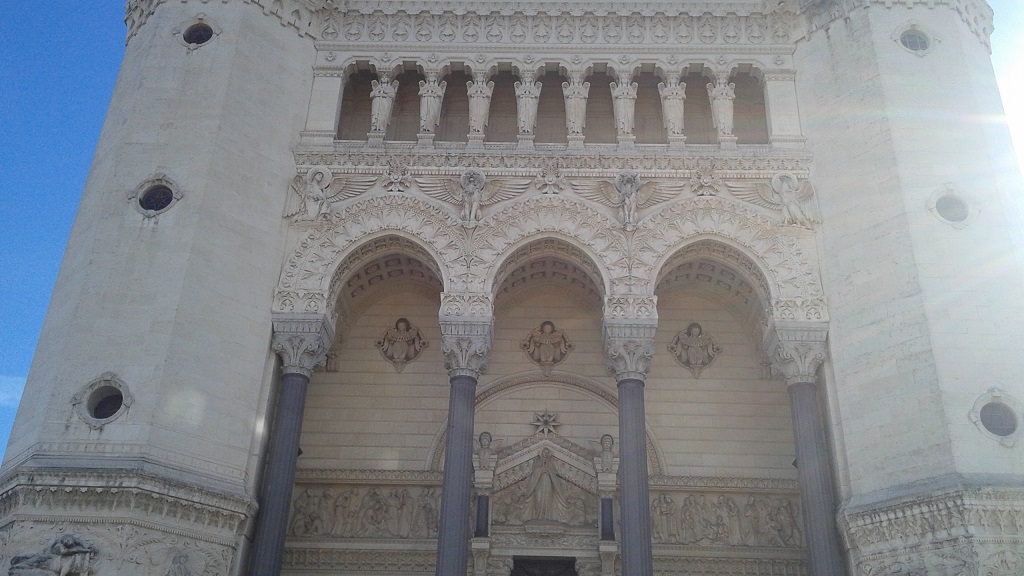 Notice What Ornate Stone Work Decorates This Massive Structure