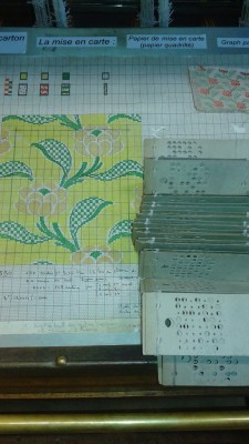 The Punched Holes Set the Pattern for the Loom - An Early Computer Program!