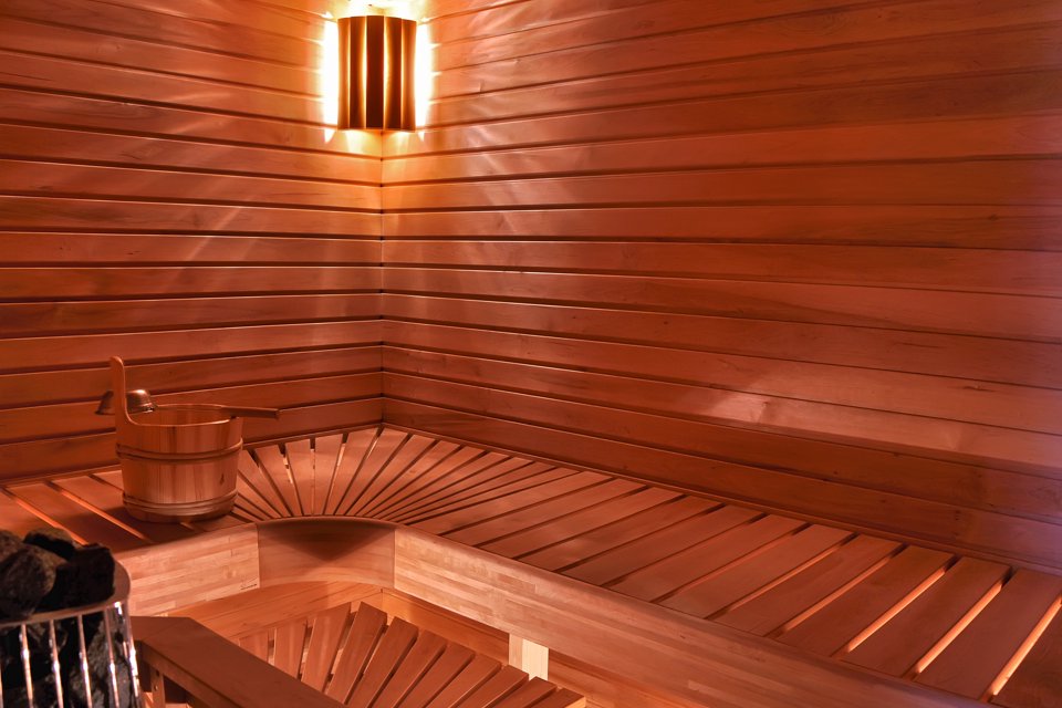 sauna deco