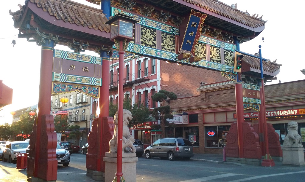 Victoria's Chinatown and biking to Oak Bay